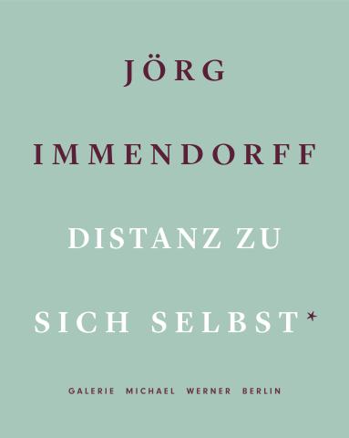 Jörg Immendorff, Distanz zu sich selbst