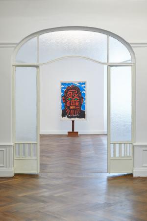 A.R. Penck Autoritratto, 1990. © VG Bild-Kunst, Bonn, 2025